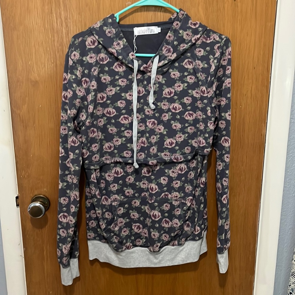 Latched Mama Breastfeeding Sweatshirt New